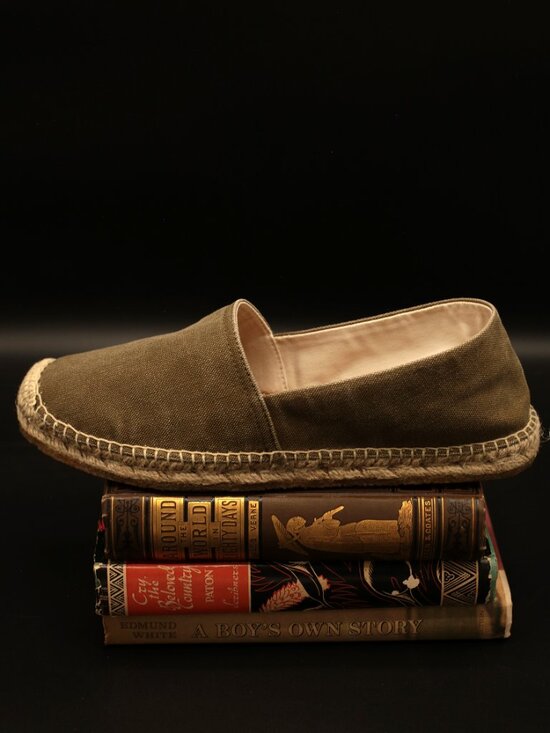 Polo Canvas Espadrilles, Olive main image 10